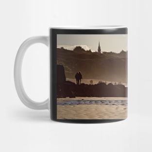 Un dimanche de novembre à la plage Mug